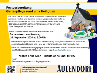 Aktionstag Grünanlagen