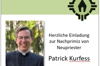 Nachprimiz von Neupriester Patrick Kurfess im Schönstatt–Zentrum