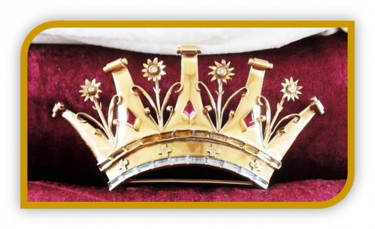 Krönung der Gottesmutter im Schönstatt–Heiligtum Belmonte in Rom